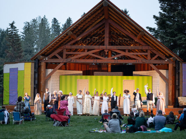 Pine Tree Players Outdoor Theatre Pic