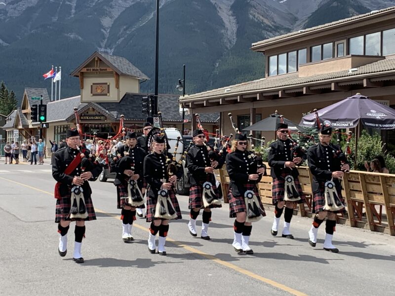 Miners Day marching band