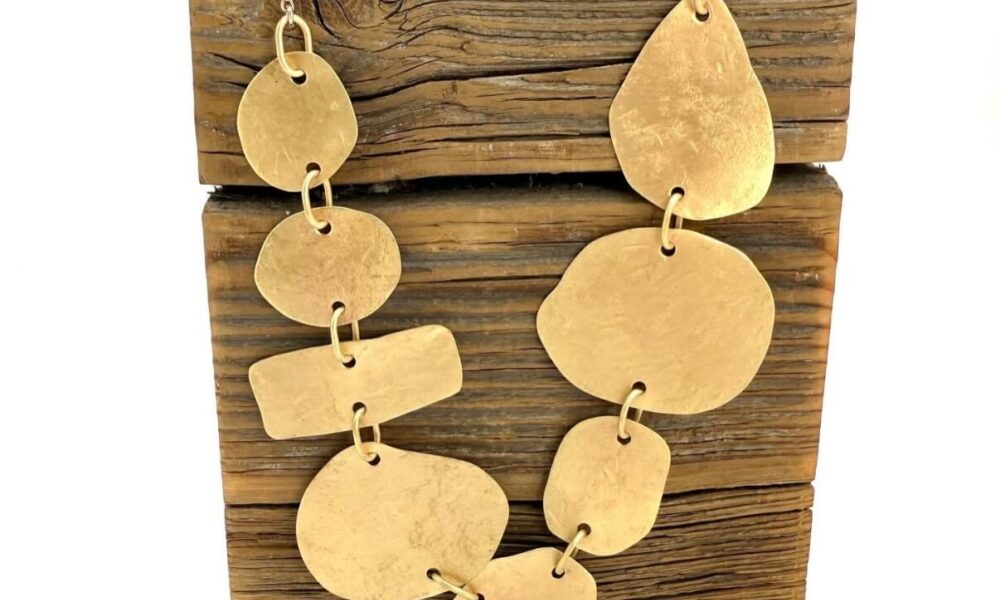 Blue moon necklace Karyn Chopik