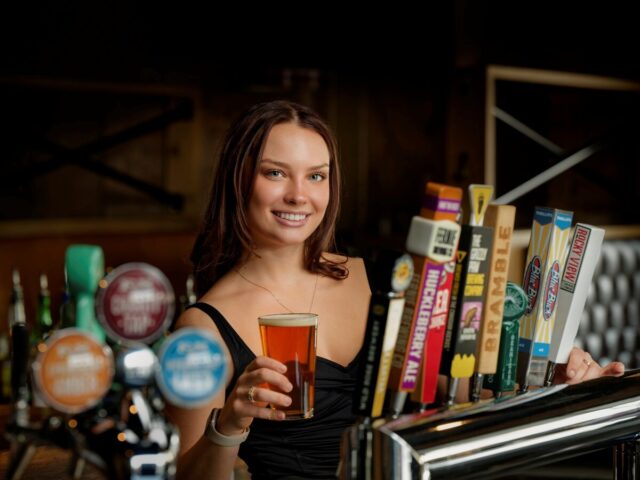Fergus Bix auds and beer taps