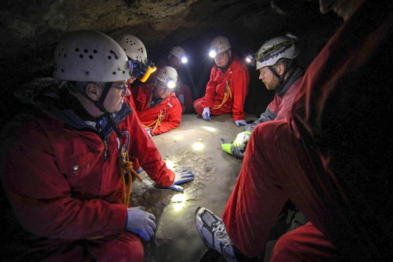 Falcon Crest Lodge caving