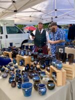 Canmore highland games pottery booth