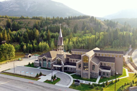 The Shrine Church of Our Lady of the Rockies invites Pilgrims to visit and celebrate Mass at the the newly completed Church