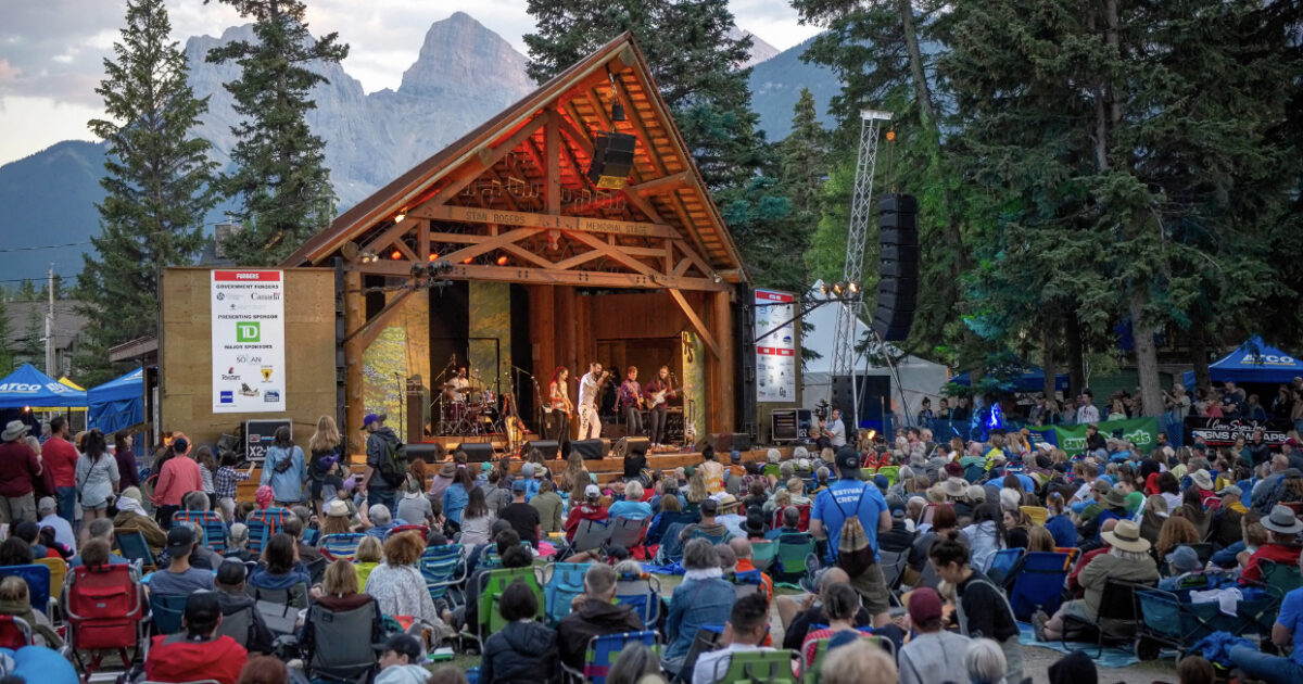 The Canmore Folk Music Festival Things to Do in Canmore Aug. 57