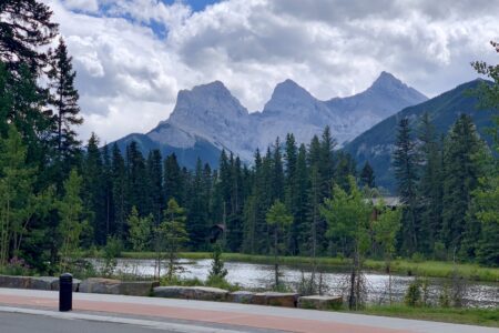 Go South: A 3.6 Km Easy Walking Loop in Downtown Canmore