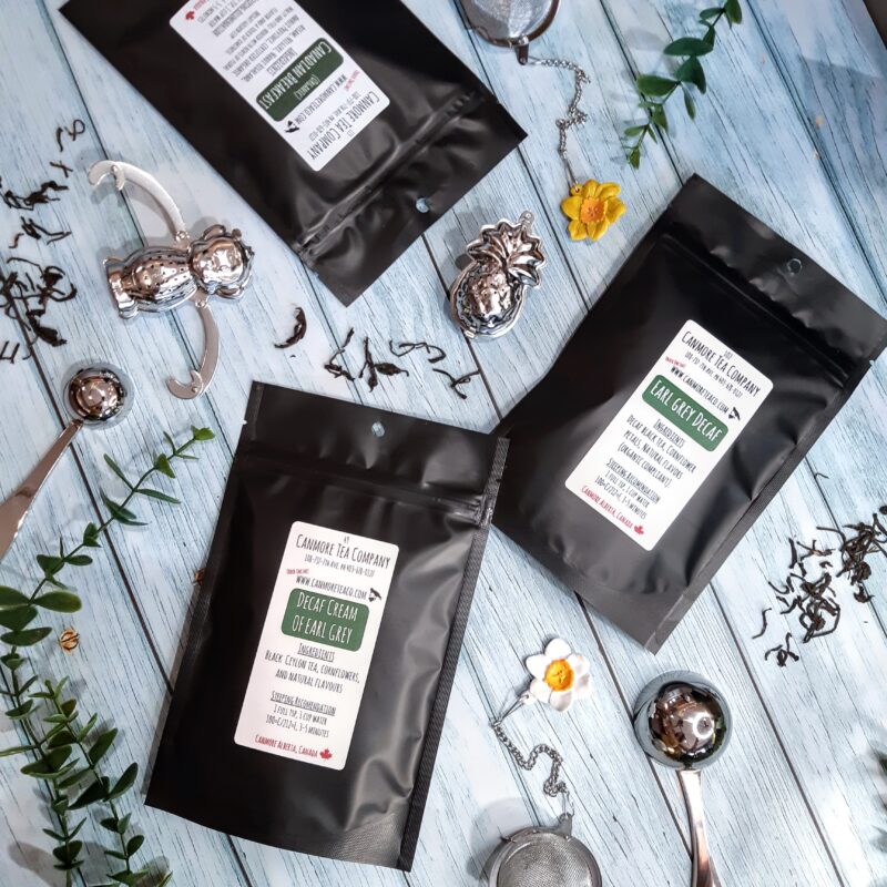 Canmore tea company decaf