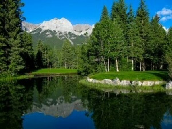 Canmore Golf Curling Club pond