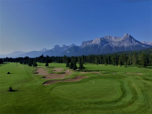 Canmore Golf and Curl sand traps