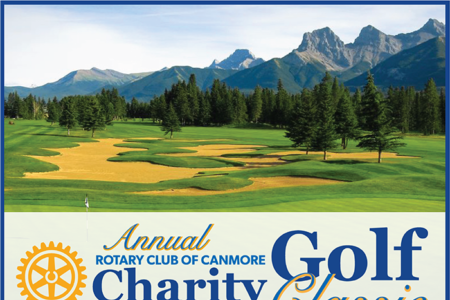 It's Time For The Canmore Rotary's 31st Annual Golf Charity Classic!  Friday, June 14, 2024