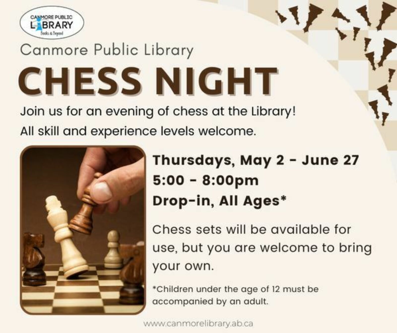 Chess night library