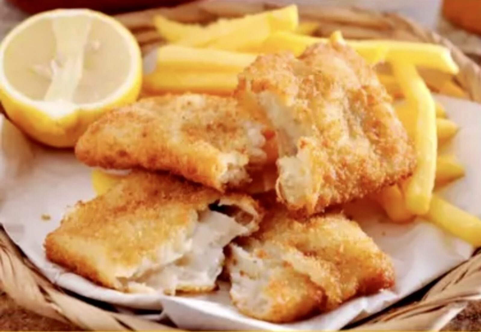 Canmore golf and curling fish chips