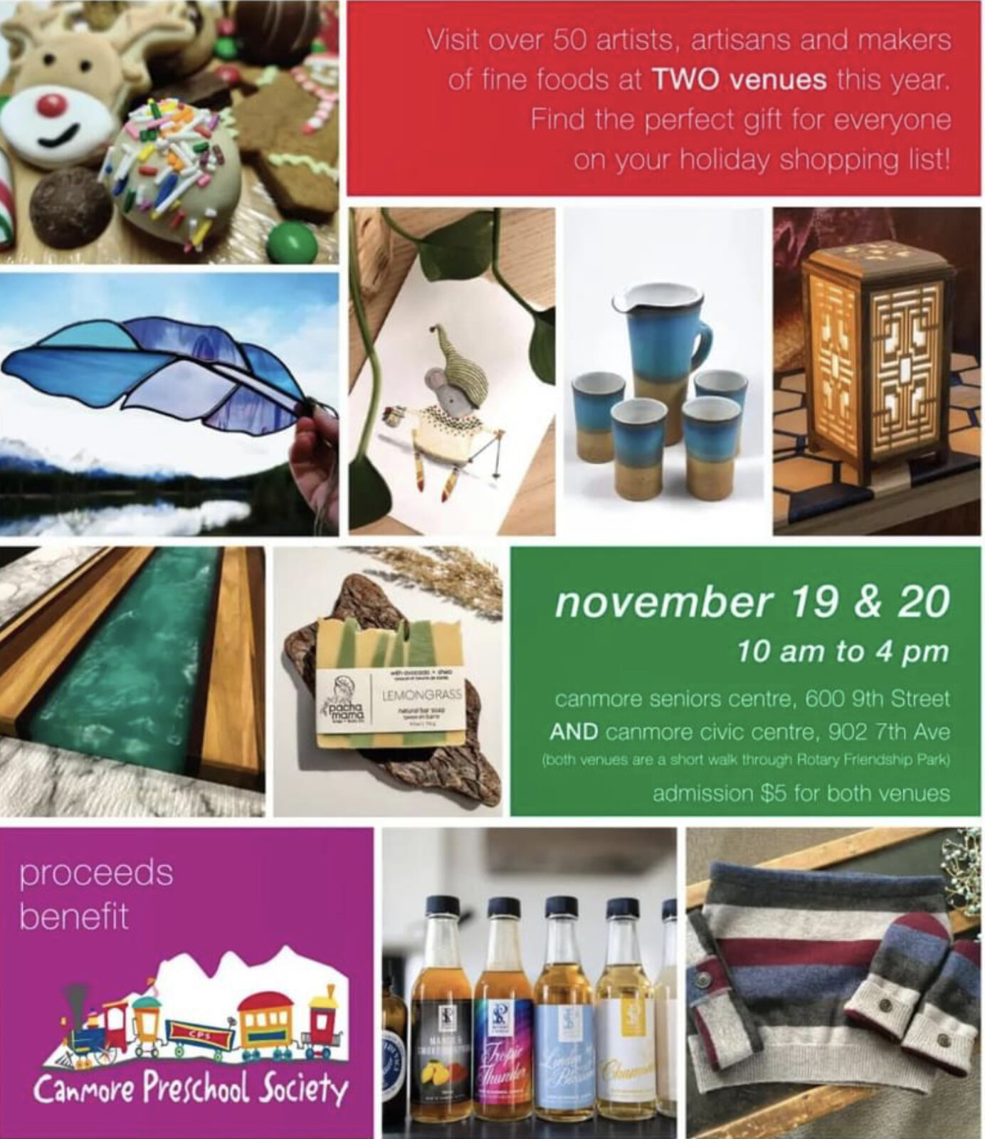 Canmore Christmas Artisans' Market November 19, 2022