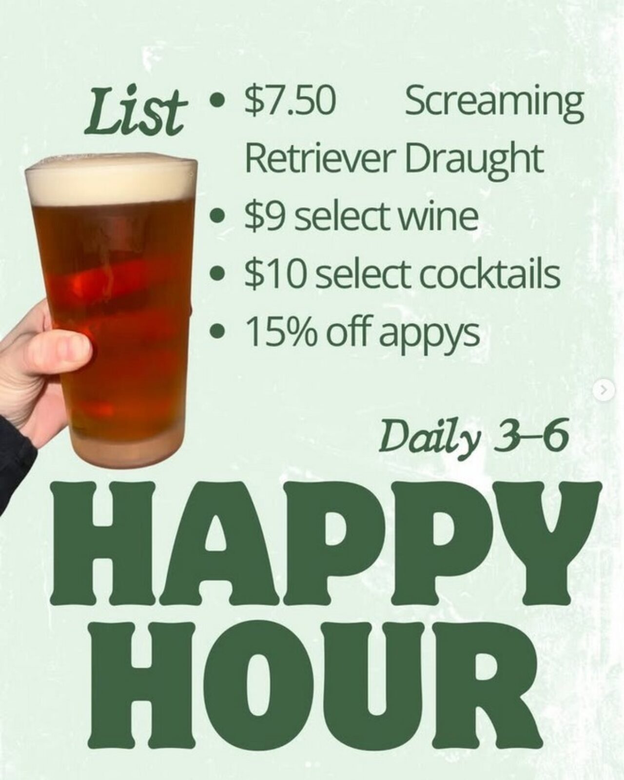 Drake happy hour 2026