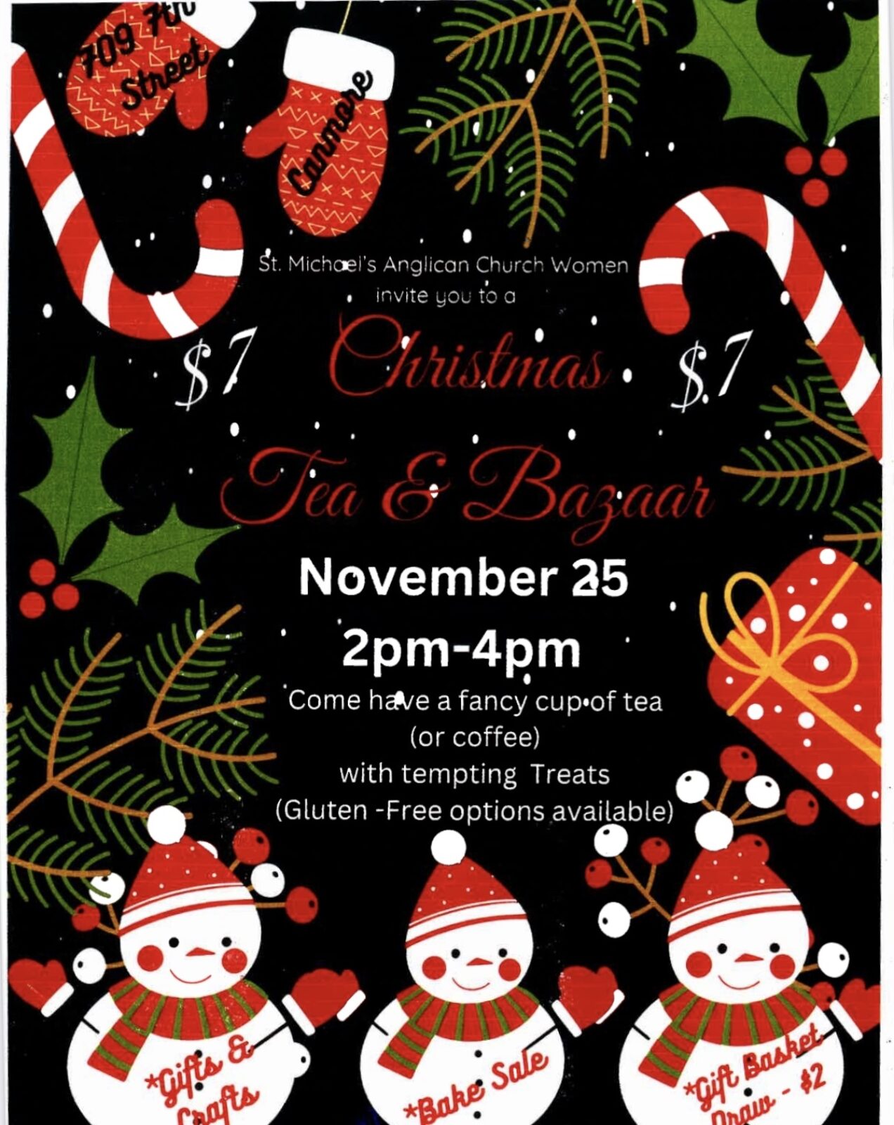 The St. Michael's Anglican Church Christmas Tea & Bazaar November…