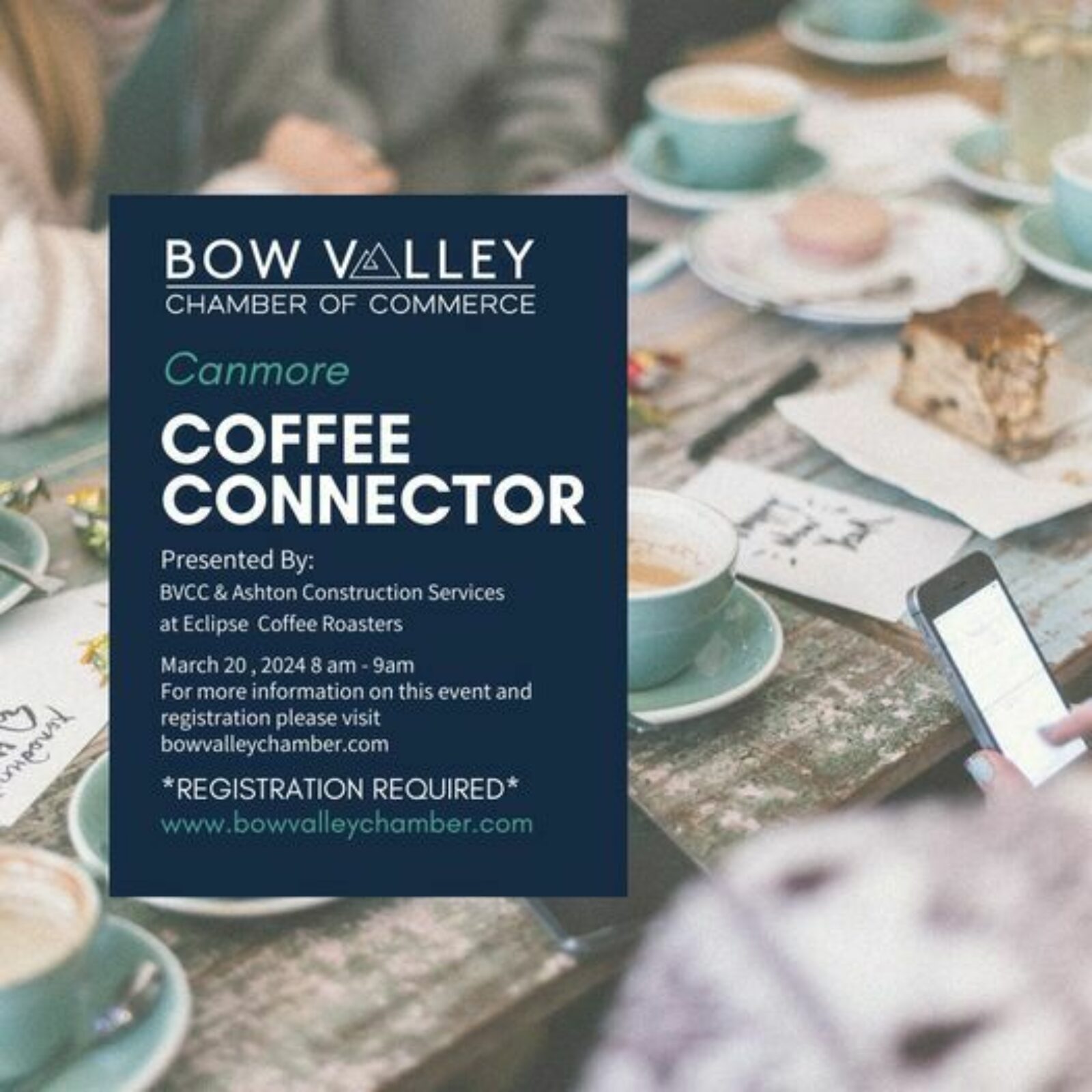 Bow Valley Chamber Coffee Connector