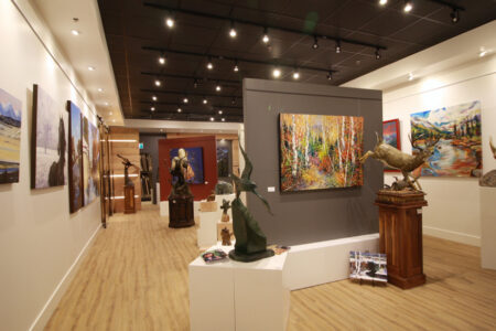 Downtown Canmore: Art Galleries