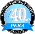 Peka 40 Years Logo